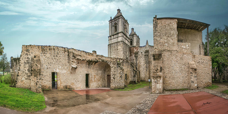 San Antonio Mission Concepcion Photograph by Jurgen Lorenzen