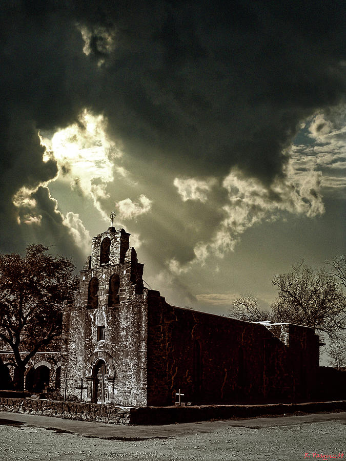 San Antonio Mission Photograph by Rene Vasquez