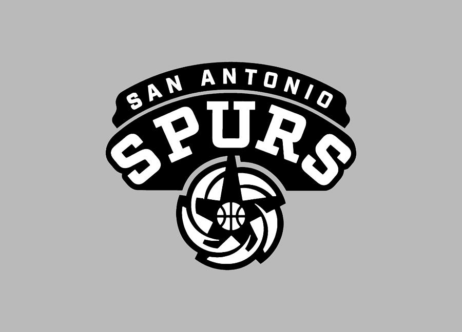 San Antonio Spurs Logo Digital Art By Mega Adeira 