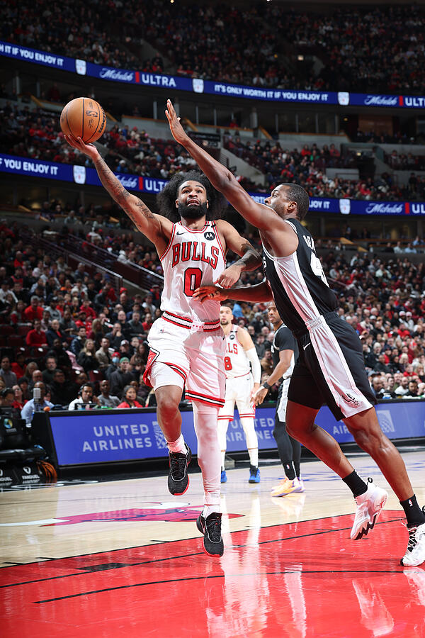 San Antonio Spurs V Chicago Bulls By Jeff Haynes