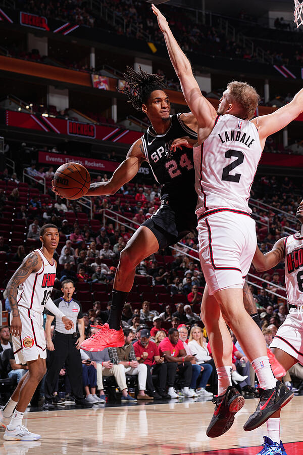 San Antonio Spurs v Houston Rockets Photograph by Garrett Ellwood San Antonio Spurs v Houston Rockets Photograph by Garrett Ellwood