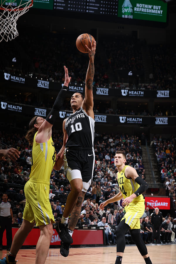San Antonio Spurs v Utah Jazz Photograph by Melissa Majchrzak San Antonio Spurs v Utah Jazz Photograph by Melissa Majchrzak