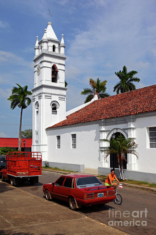 San Atanasio church Los Santos Panama Photograph by James Brunker