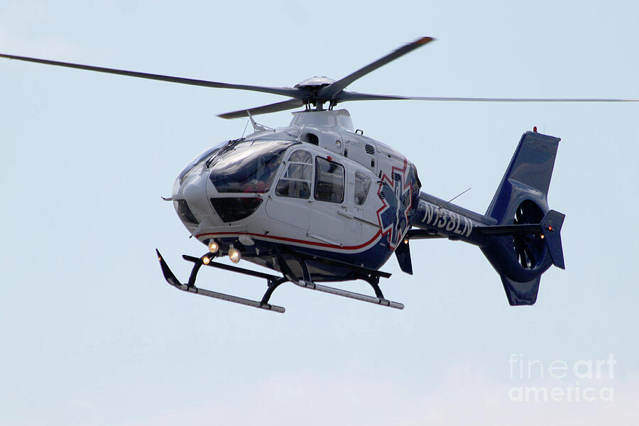 N138LN, Air Methods, CAMTS, Airbus Helicopters EC-135 San Carlos Photograph by Wernher Krutein
