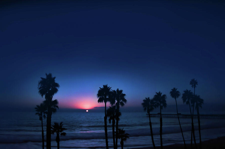 San Clemente Sunset Photograph by Rebecca Herranen
