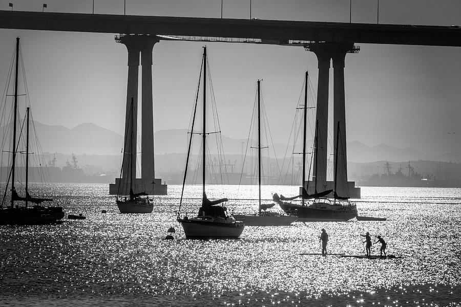 San Diego Bay Photograph by Bill Chizek