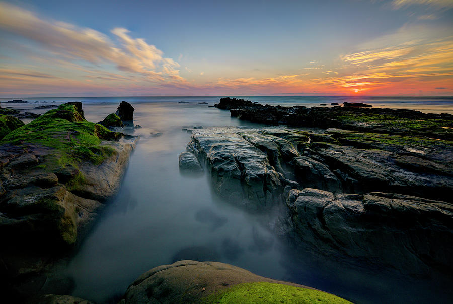 San Diego, California Beach Sunset Photograph by Jordan - Fine Art America