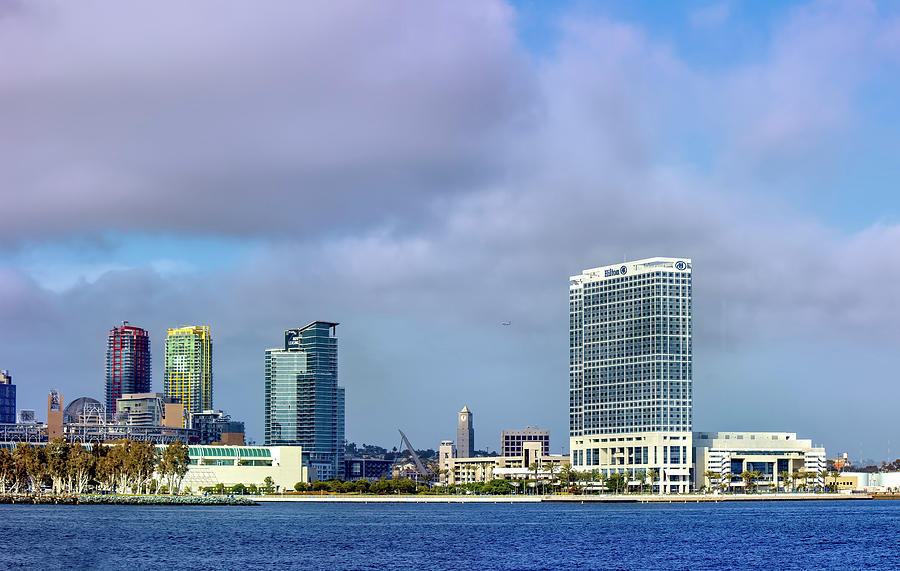 San Diego CityScape  Photograph by Cathy Anderson
