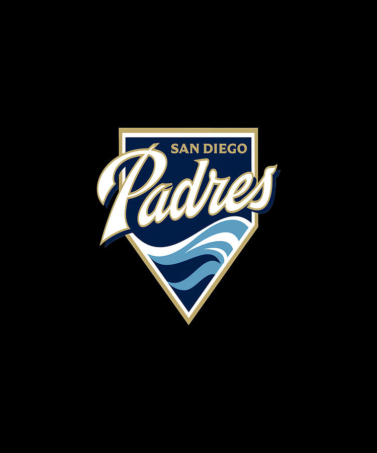 San Diego Padres Logo Digital Art by Hoc Nguyen - Fine Art America