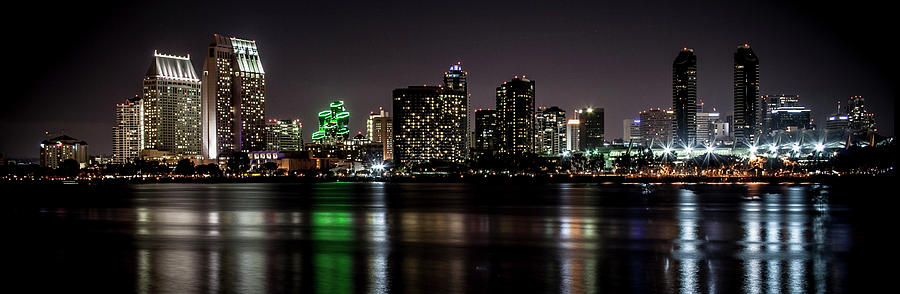 San Diego Skyline - California, USA 2014 NEW 1/10  Photograph by Robert Khoi