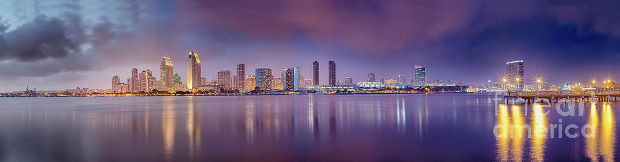 San Diego Skyline  Photograph by Jennifer Magallon