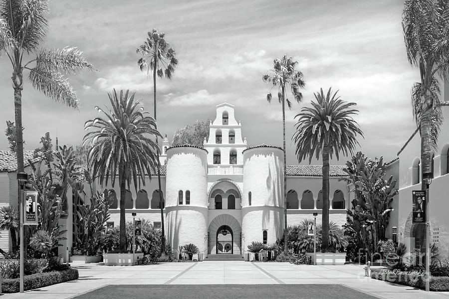 San Diego State University - Hepner Hall Photograph by University Icons