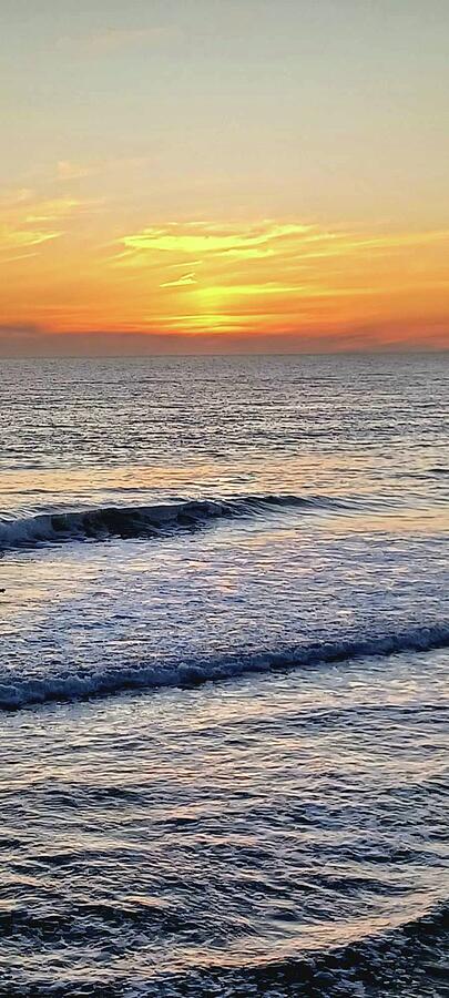 Sunset Photograph - San Diego Sunset by Mary Aldorasi