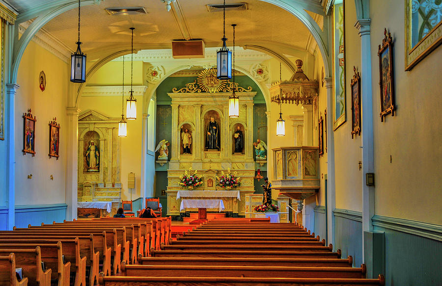San Felip de Neri Church 009 Photograph by James C Richardson