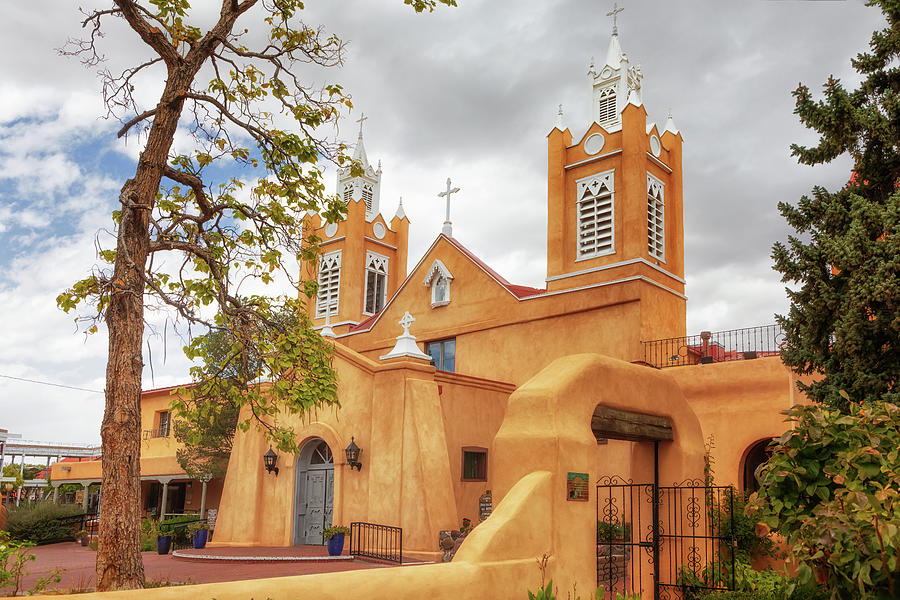 San Felipe De Neri Church - Old Town Albuquerque Photograph by Susan Rissi Tregoning
