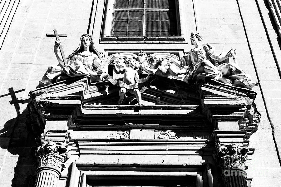 San Firenze Complex Sculptures in Florence Photograph by John Rizzuto
