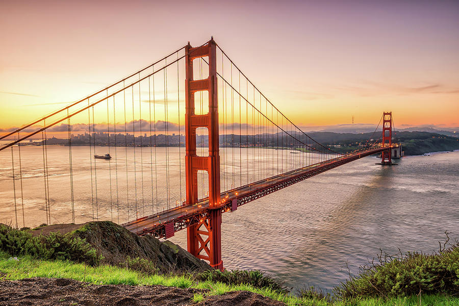 San Francisco 03 - USA Photograph by Aloke Design