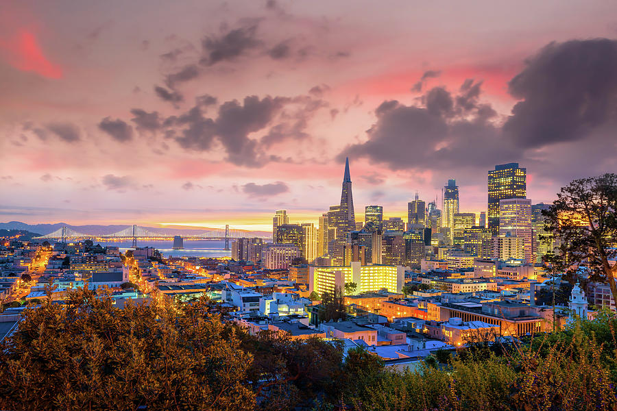 San Francisco 04 - USA Photograph by Aloke Design