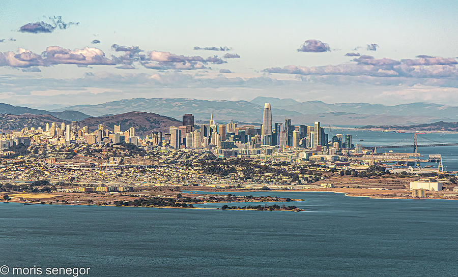 San Francisco, Aerial View Photograph by Moris Senegor