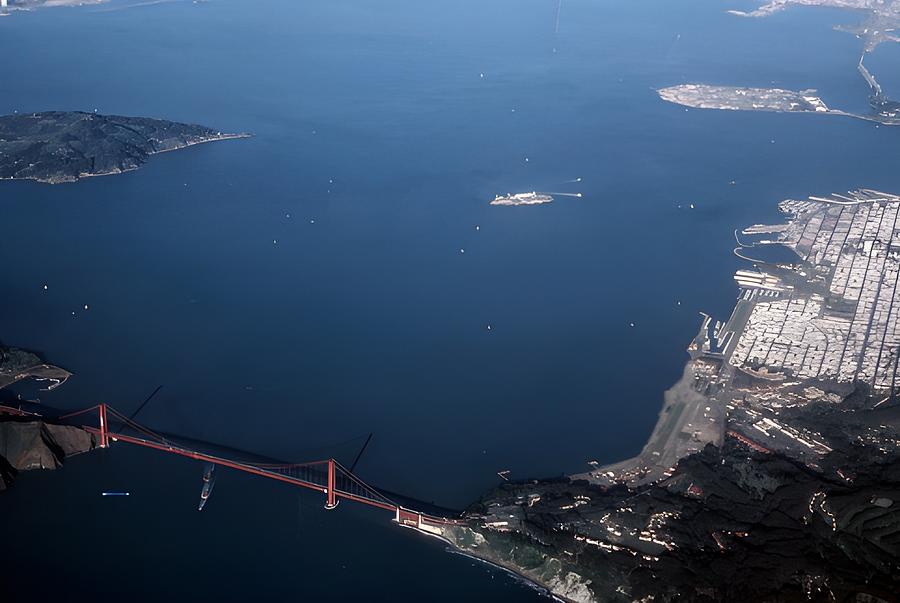 San Francisco Bay Photograph by Beverly Read