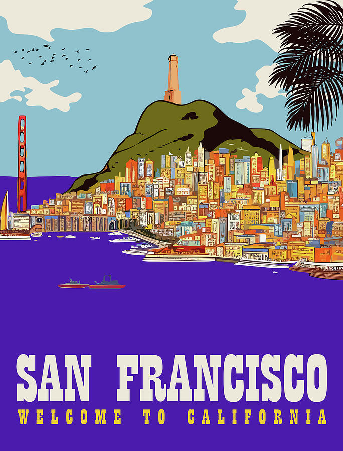 San Francisco Bay Digital Art by Long Shot