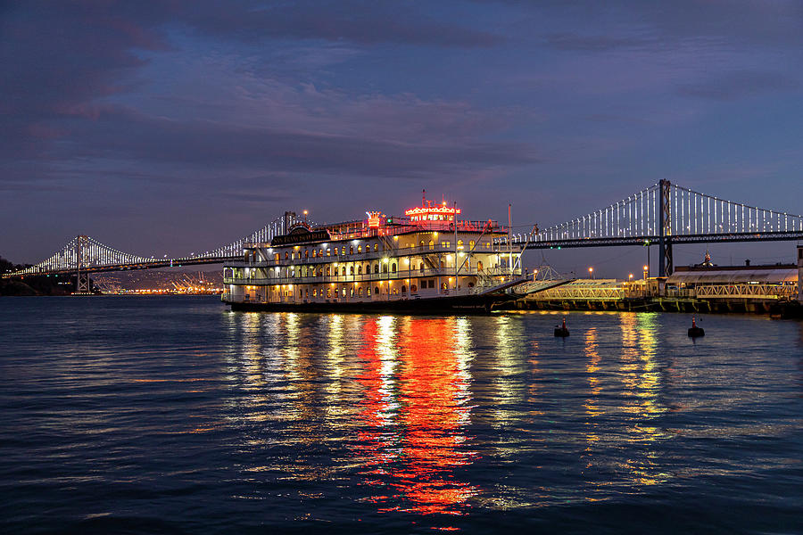 San Francisco Belle at Nightfall Photograph by Bonnie Follett