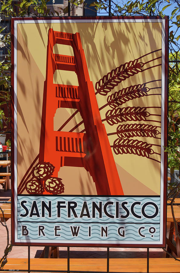San Francisco Brewing Co Sign Photograph by Shawn OBrien