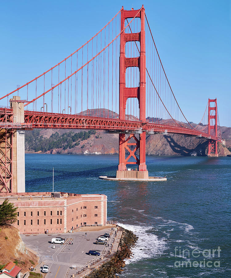 San Francisco Bridge Photograph by Lidija Ivanek - SiLa