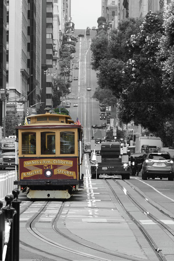 San Francisco Cable Car Photograph by Dan Twomey