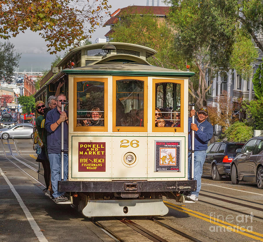 San Francisco Cable Car Photograph by Jerry Fornarotto