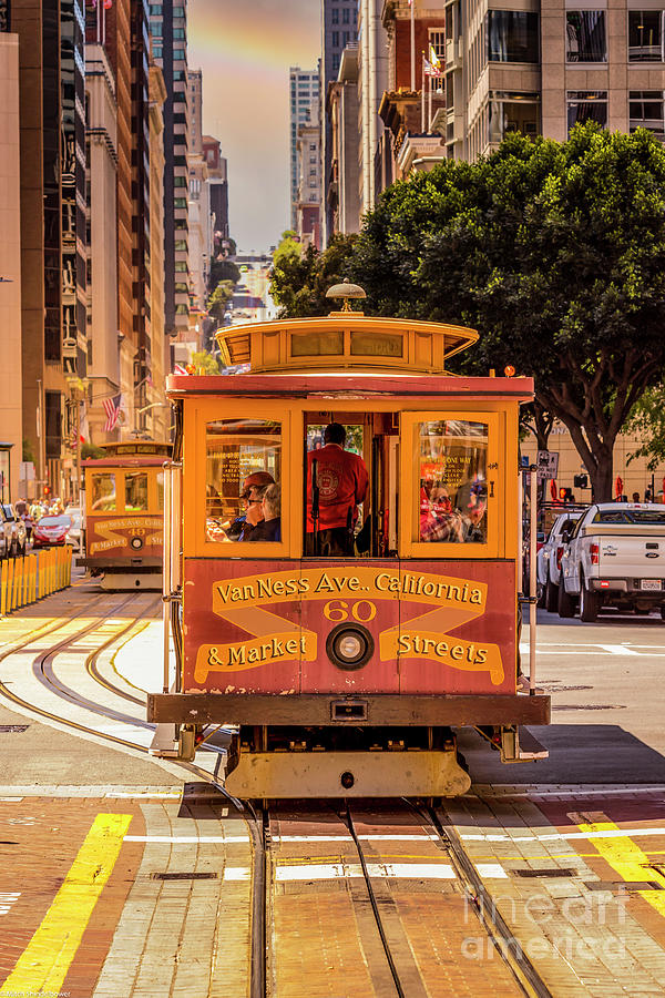 San Francisco Cable Cars Photograph by Mitch Shindelbower