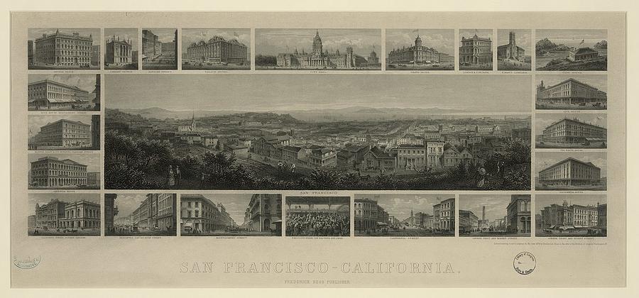 San Francisco California  Photograph by Popular Art