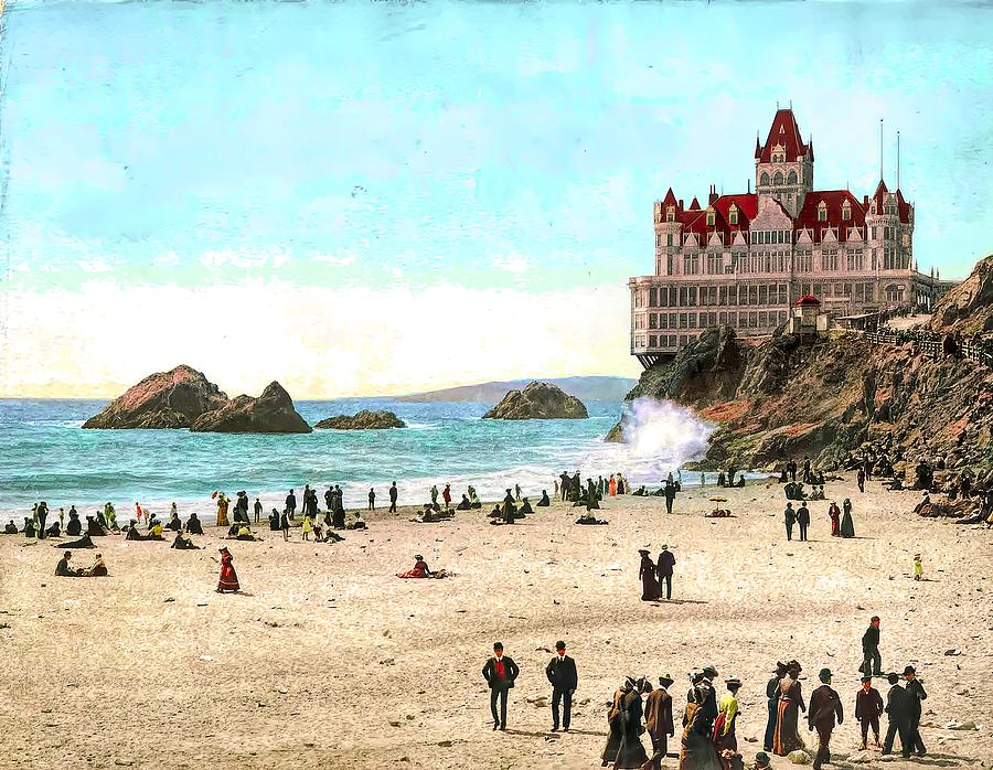 San Francisco Cliff House 1902 Photograph by Unknown