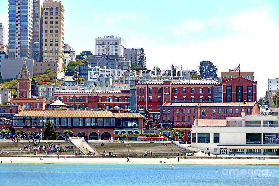San Francisco Photograph - San Francisco Ghirardelli Square Ice Cream And Chocolate Factory R2531 by San Francisco