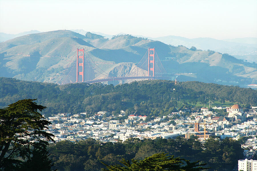 San Francisco. Golden Gate Bridge Photograph by Masha Batkova