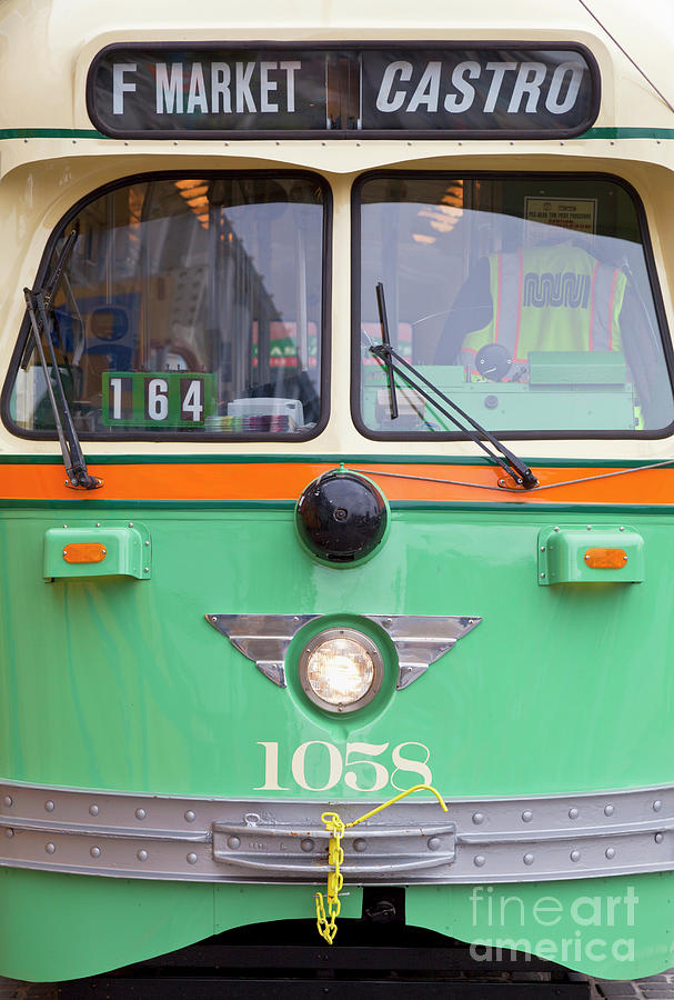 San Francisco Historic tram, San Francisco, California, USA Photograph by Neale And Judith Clark