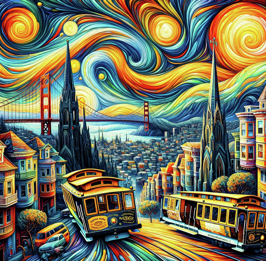 San Francisco Digital Art