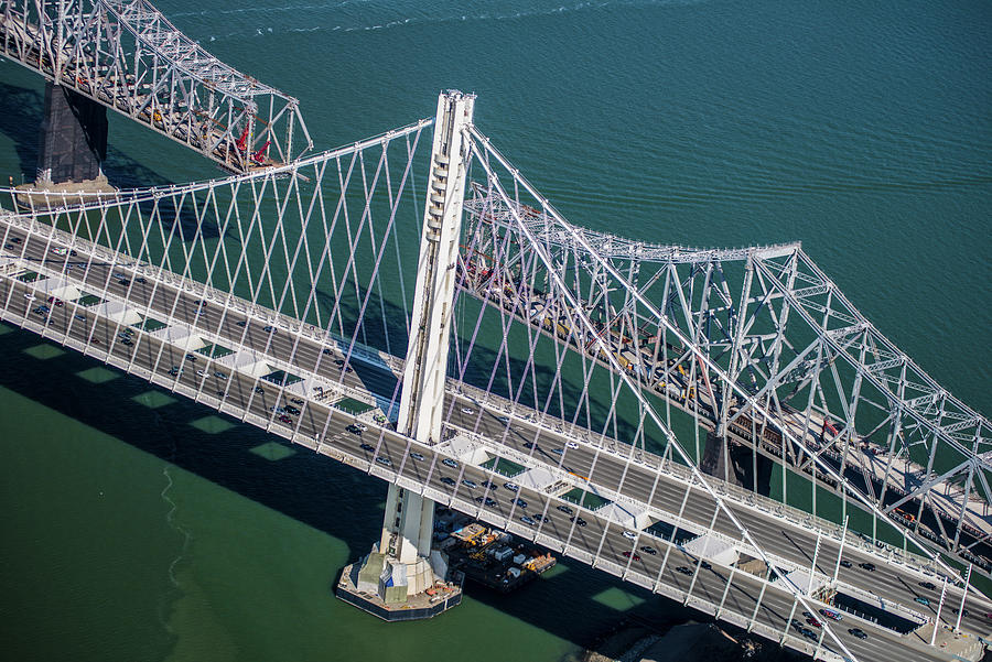 San Francisco Oakland Bay Bridge Eastern Span Replacement 2014 Photograph by Steve Gadomski