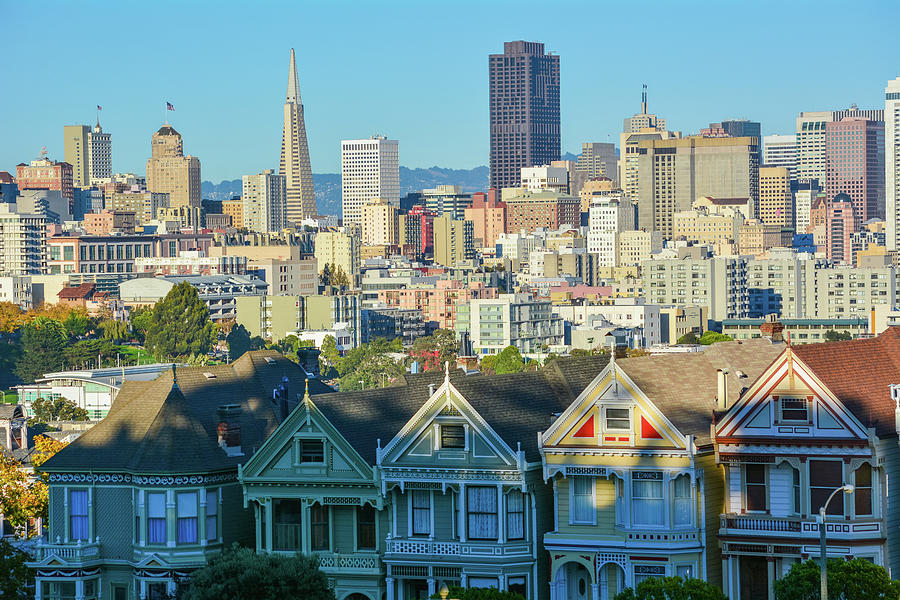 San Francisco Painted Ladies Photograph by Kyle Hanson