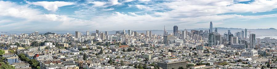 San Francisco Panorama, Corona Heights Photograph by Rudy Wilms