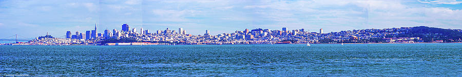 San Francisco Panoramic Photograph by Tommy Anderson