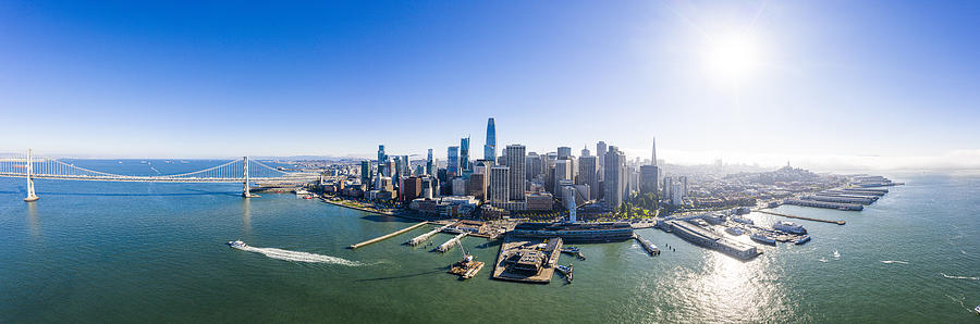 San Francisco Skyline Photograph by Adamkaz