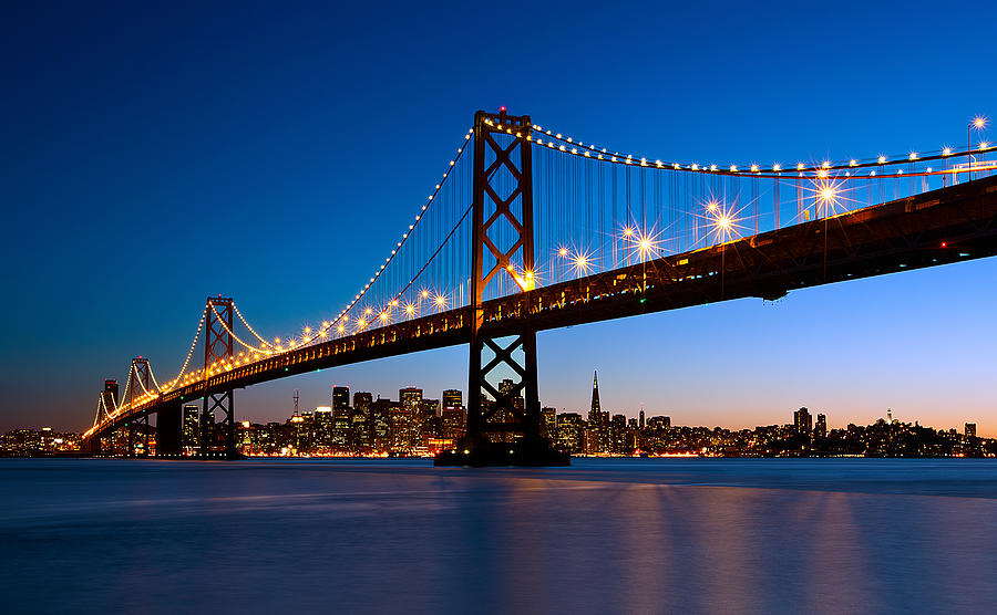 San Francisco skyline Photograph by Andrew Kennelly