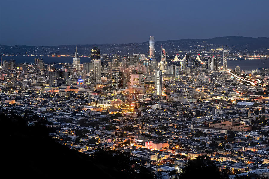 San Francisco Skyline Photograph by Gary Geddes