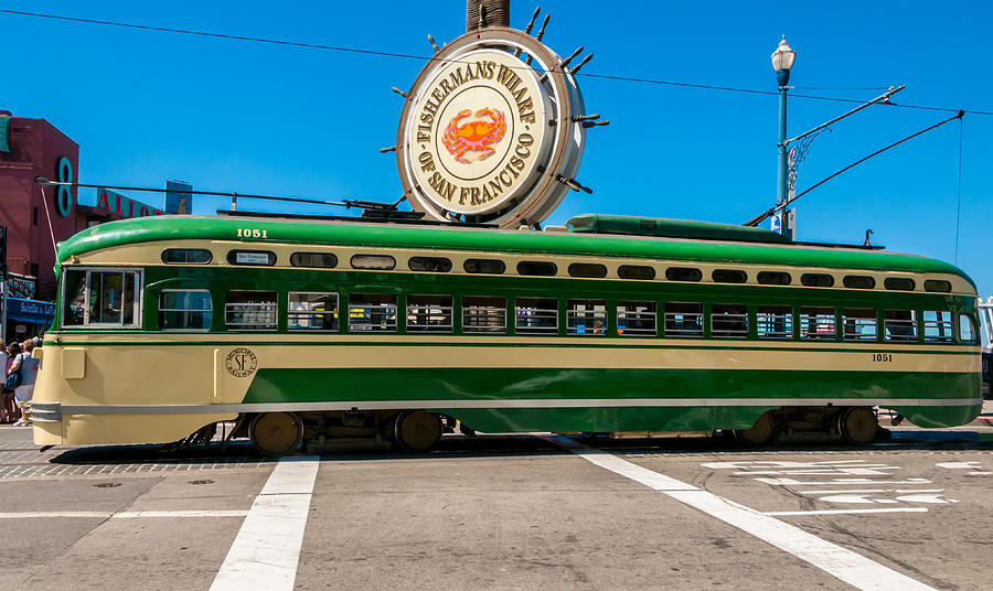 San Francisco Streetcar 1051 Photograph by Anthony Sacco
