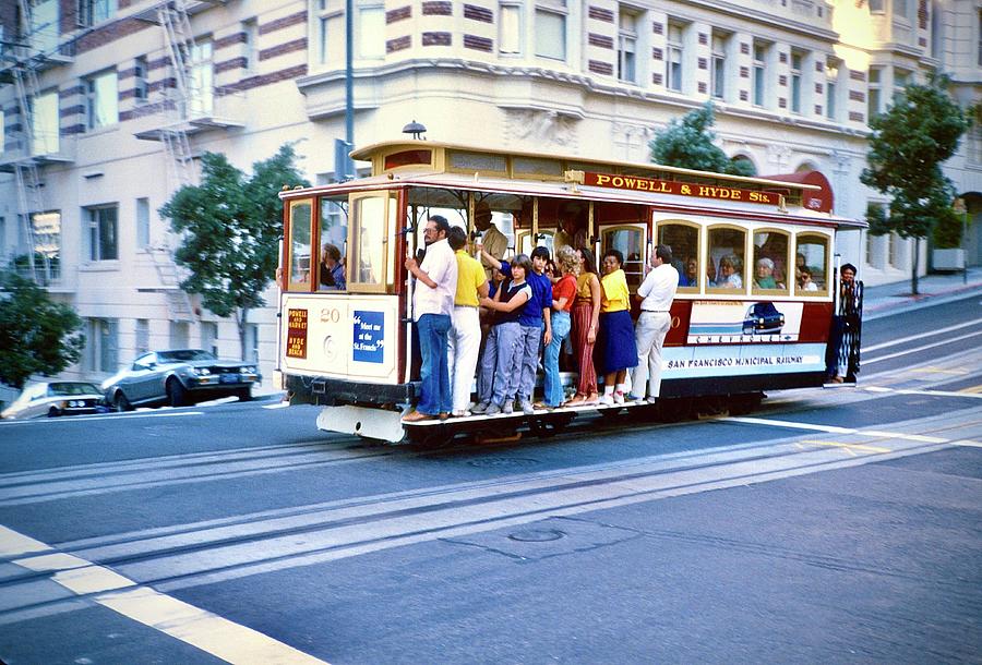 San Francisco Streetcar 1984 Photograph by Gordon James