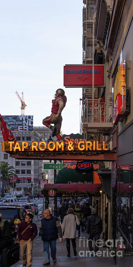 San Francisco Tap Room and Grill Restaurant R1830 Photograph by Wingsdomain Art and Photography