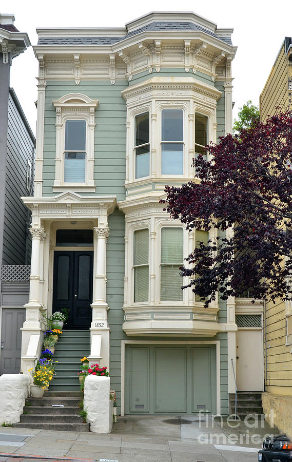 San Francisco Townhouse Photograph by Debby Pueschel