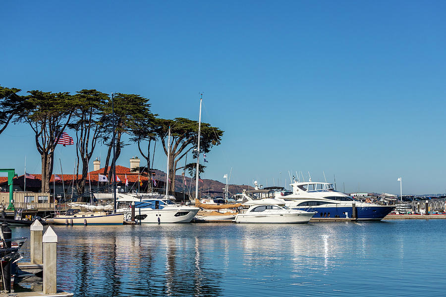 San Francisco Yacht Club and Boats Photograph by Bonnie Follett