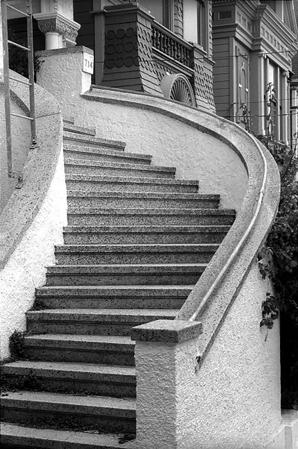 San Franciso Stairs Photograph by Harold E McCray